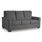 Ashley Rannis Full Sofa Sleeper in Pewter, , large