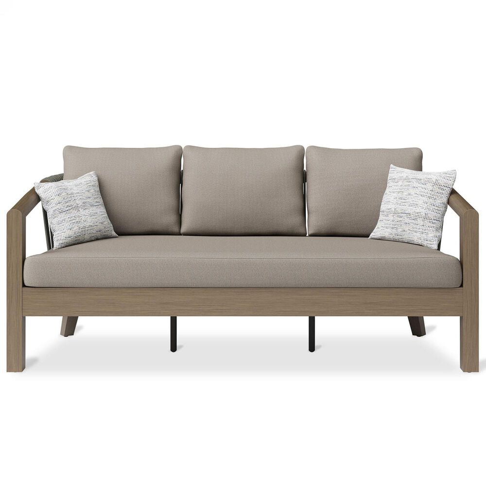 Agio International Blake Patio Sofa in Brown, , large