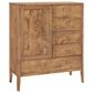 Archbold Furniture Warren 5 Drawer 3 Shelf Chifforobe in Harvest, , large