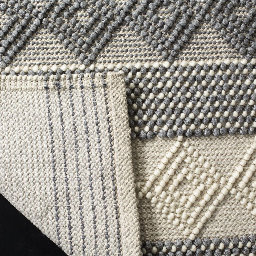 Safavieh Natura NAT105F 11&#39; x 15&#39; Grey and Ivory Area Rug, , large