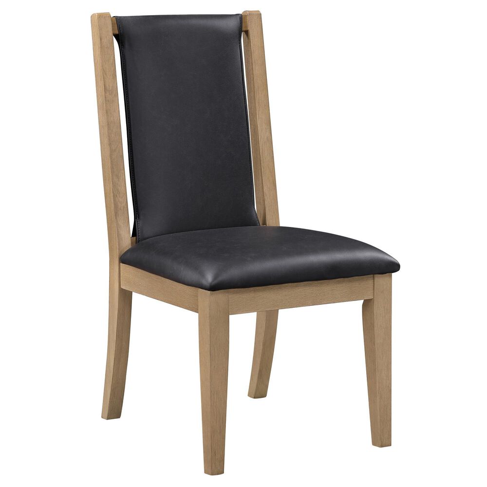 Steve Silver Orinda Dining Table and 6 Dining Chairs in Rustic Sand, , large