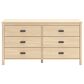 Ashley Cabinella 6-Drawer Dresser in Tan, , large
