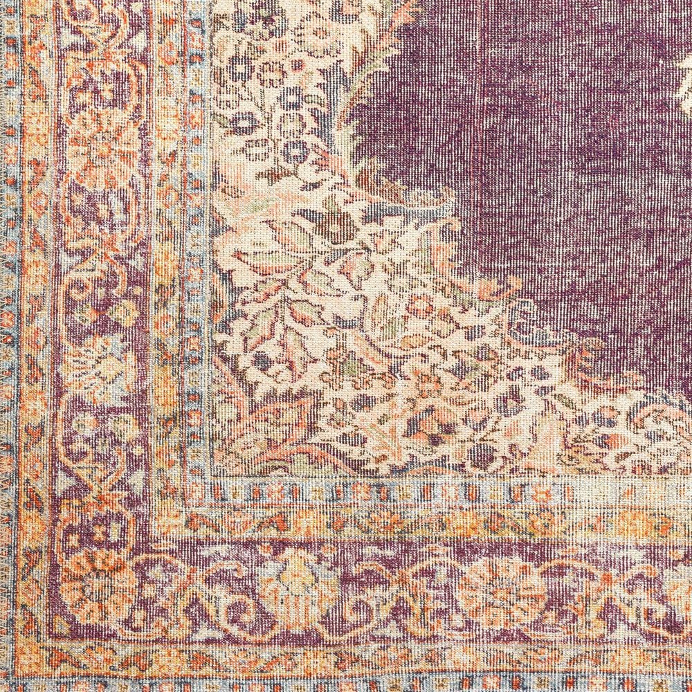 Dalyn Rug Company Kars 3&#39; x 5&#39; Eggplant Area Rug, , large
