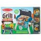 Melissa & Doug Deluxe Grill and Pizza Oven Play Set, , large