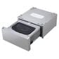 LG 29" 1.0 Cu. Ft. SideKick Pedestal Washer in Brushed Platinum Steel, , large