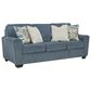 Ashley Cashton Stationary Sofa in Blue, , large