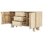LH Imports Haru 3-Drawer Sideboard without Hutch in Sand Wash, , large
