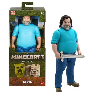 Minecraft A Minecraft Movie - 12" Steve Action Figure in Multicolor, , large
