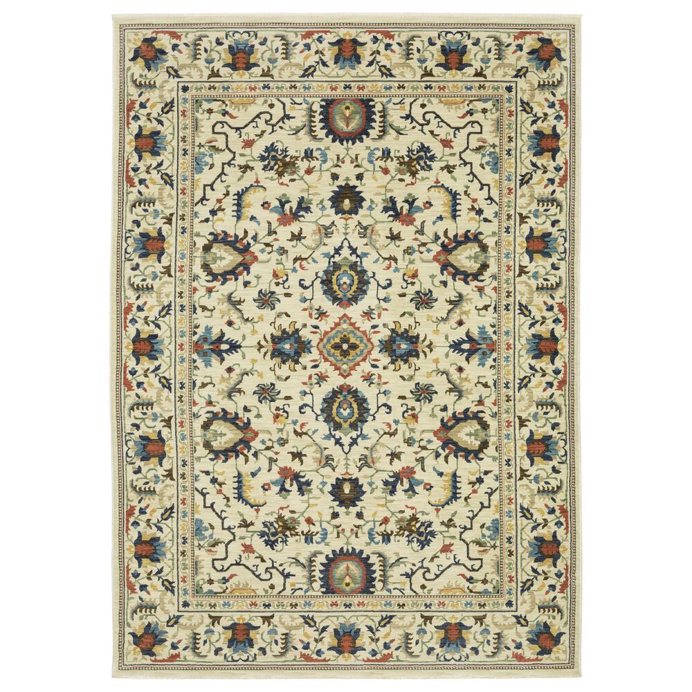 Oriental Weavers Francesca FR10A 2" x 3" Ivory Area Rug, , large