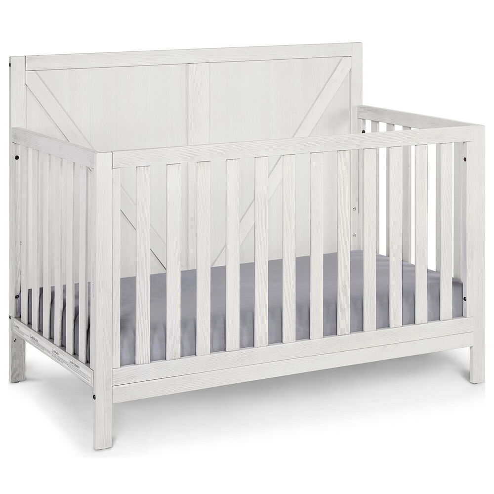 Suite Bebe Barnside 4-In-1 Lifetime Crib in Washed Gray, , large