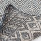 Central Oriental Melbourne Draya 7"10" x 9"10" Lagoon and Multicolor Area Rug, , large