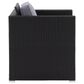 CorLiving Parksville Patio Sectional Armchair in Black/Ash Gray, , large