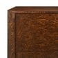 Theodore Alexander Kesden Sideboard in Pyramid Brown and Satin Brass, , large
