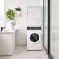 Speed Queen 3.5 Cu. Ft. Washer and 7.0 Cu. Ft. Gas Dryer Stack Laundry in White, , large