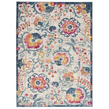 Nourison Passion PSN19 5"3" x 7"3" Ivory Area Rug, , large