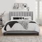 Richlands Furniture Crestone Queen Upholstered Platform Bed in Gray, , large
