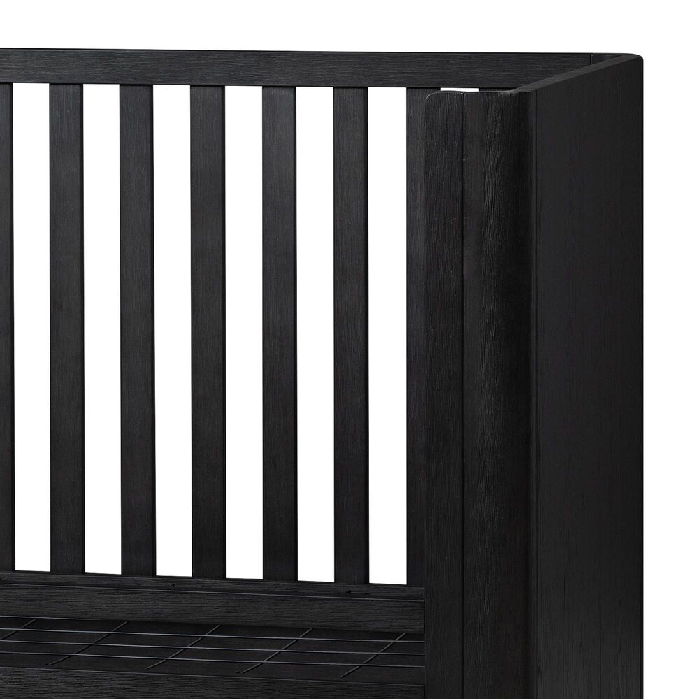 Eastern Shore Modena 3-in-1 Classic Crib with Toddler Rail in Midnight Blue, , large