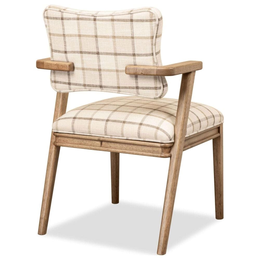 Urban Home Carlisle 7-Piece Rectangular Dining Set with Side Chairs and Arm Chairs in Toffee Crunch, , large