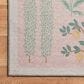 Rifle Paper Co. x Loloi Menagerie 5" x 7"6" Blush Area Rug, , large