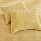 Levtex Mills Waffle 3-Piece Full/Queen Quilt Set in Ochre, , large