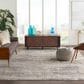 Nourison Quarry QUA03 7"10" x 9"10" Beige and Grey Area Rug, , large