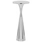 Lumisource Gemma 22" Side Table in Polished Nickel, , large
