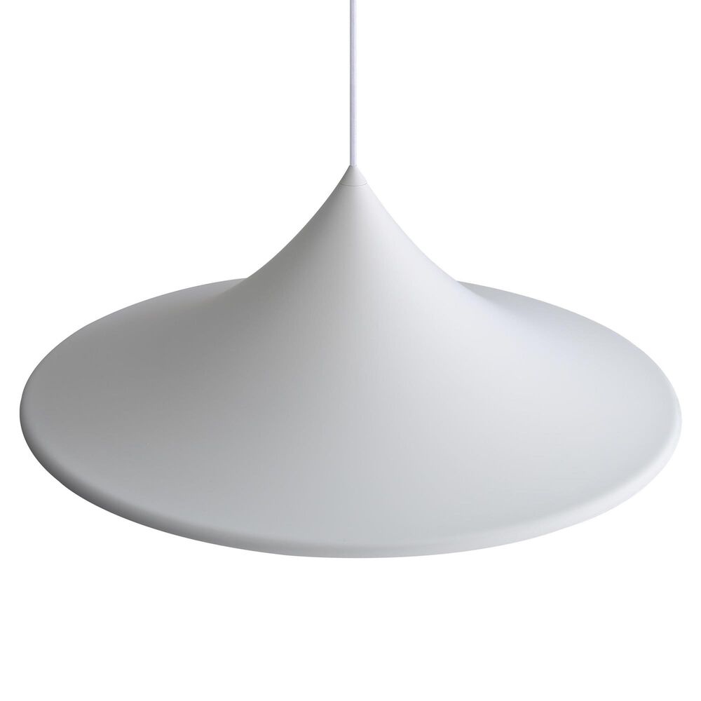 Golden Lighting Vistara 27.5" 1-Light Pendant in Sand White, , large