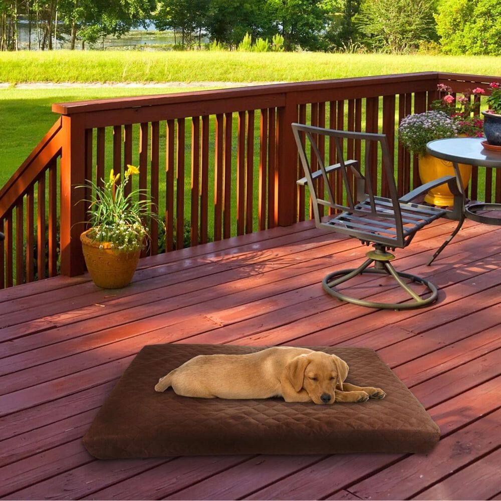 Timberlake Petmaker Large Waterproof Pet Bed in Brown, , large