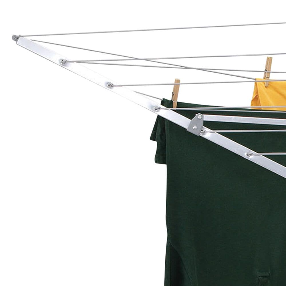Household Essentials Portable Umbrella Clothesline in Silver, , large