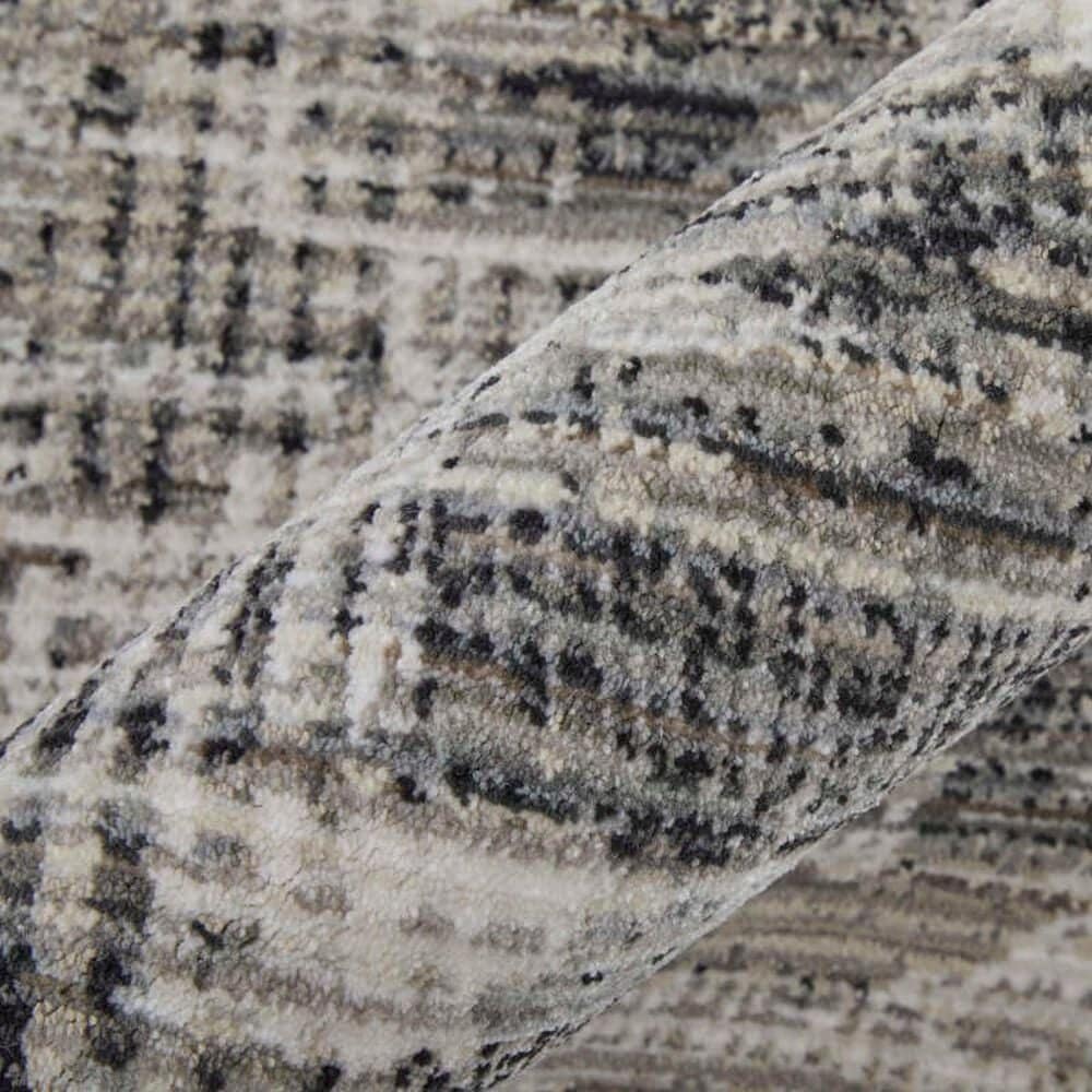 Feizy Sonora 7&#39;10&quot; x 10&#39;3&quot; Gray and Ivory Area Rug, , large