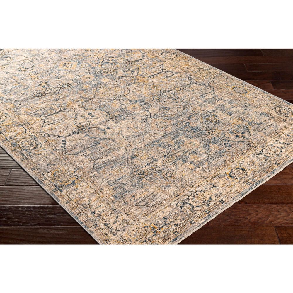 Surya Aspendos 10&#39; x 13&#39;11&quot; Gray, Denim, Wheat, Taupe, Black and Cream Area Rug, , large