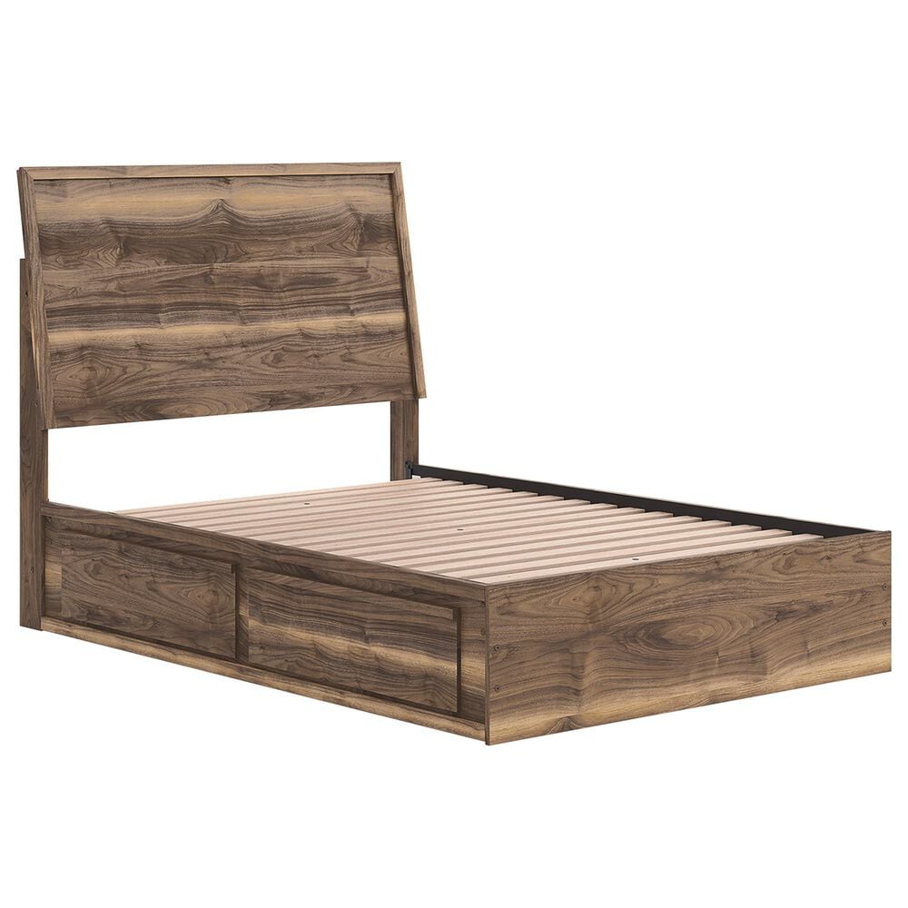Ashley Chirason Full Panel Bed in Brown, , large