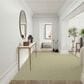 Nourison Courtyard Ivory and Green 9" x 12" Indoor/Outdoor Area Rug, , large