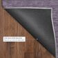 Dalyn Rug Company Soft Essentials Solid Plum 9" x 12" Area Rug, , large