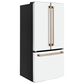 Cafe 19 Cu. Ft. 3-Door French Door Refrigerator in Matte White, , large