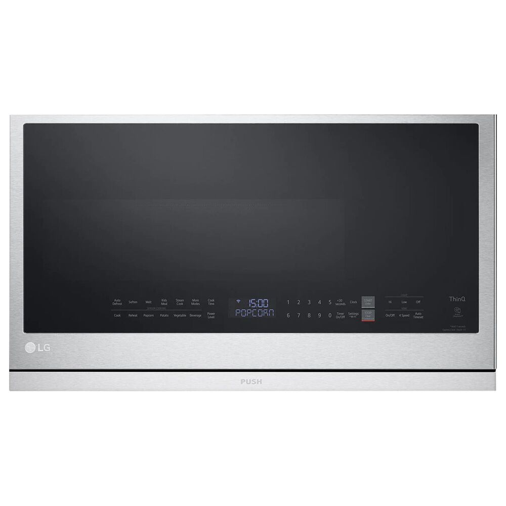 LG 2.1 Cu. Ft. Over-the-Range Microwave Oven with EasyClean in Stainless Steel, , large