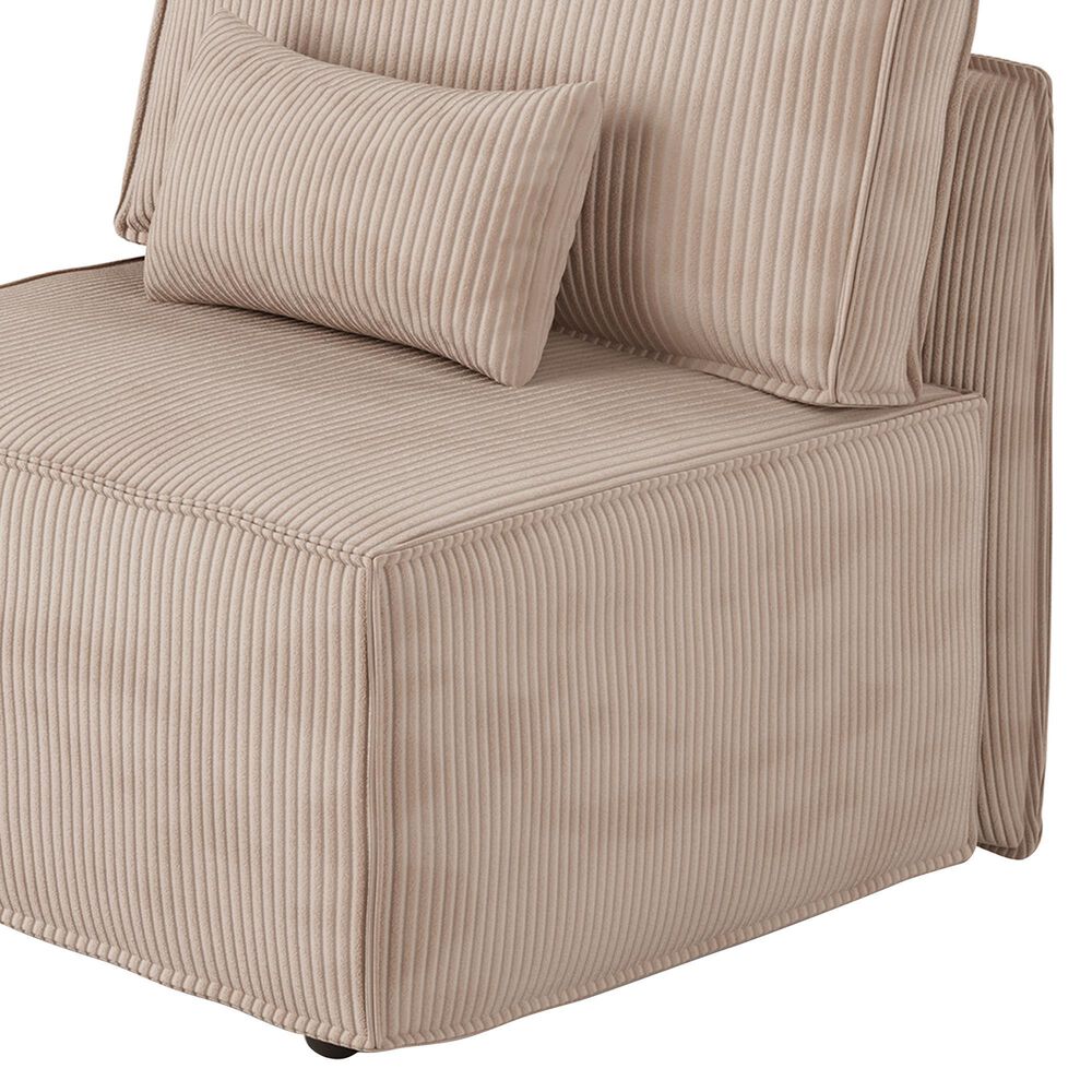 HOMLUX Armless Module in Camel, , large