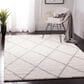 Safavieh Parma Shag PMA515A 6" x 9" Cream and Grey Area Rug, , large