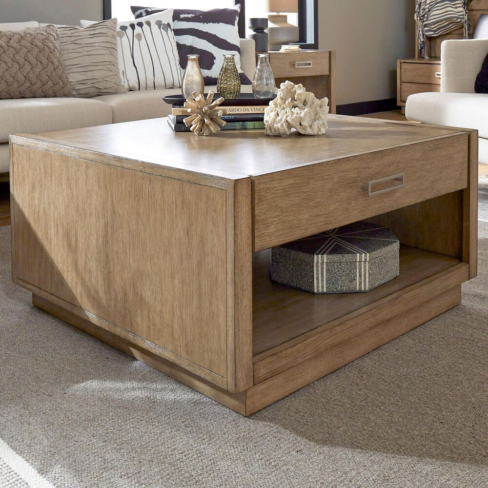 Homestyles Big Sur Coffee Table in Oak, , large