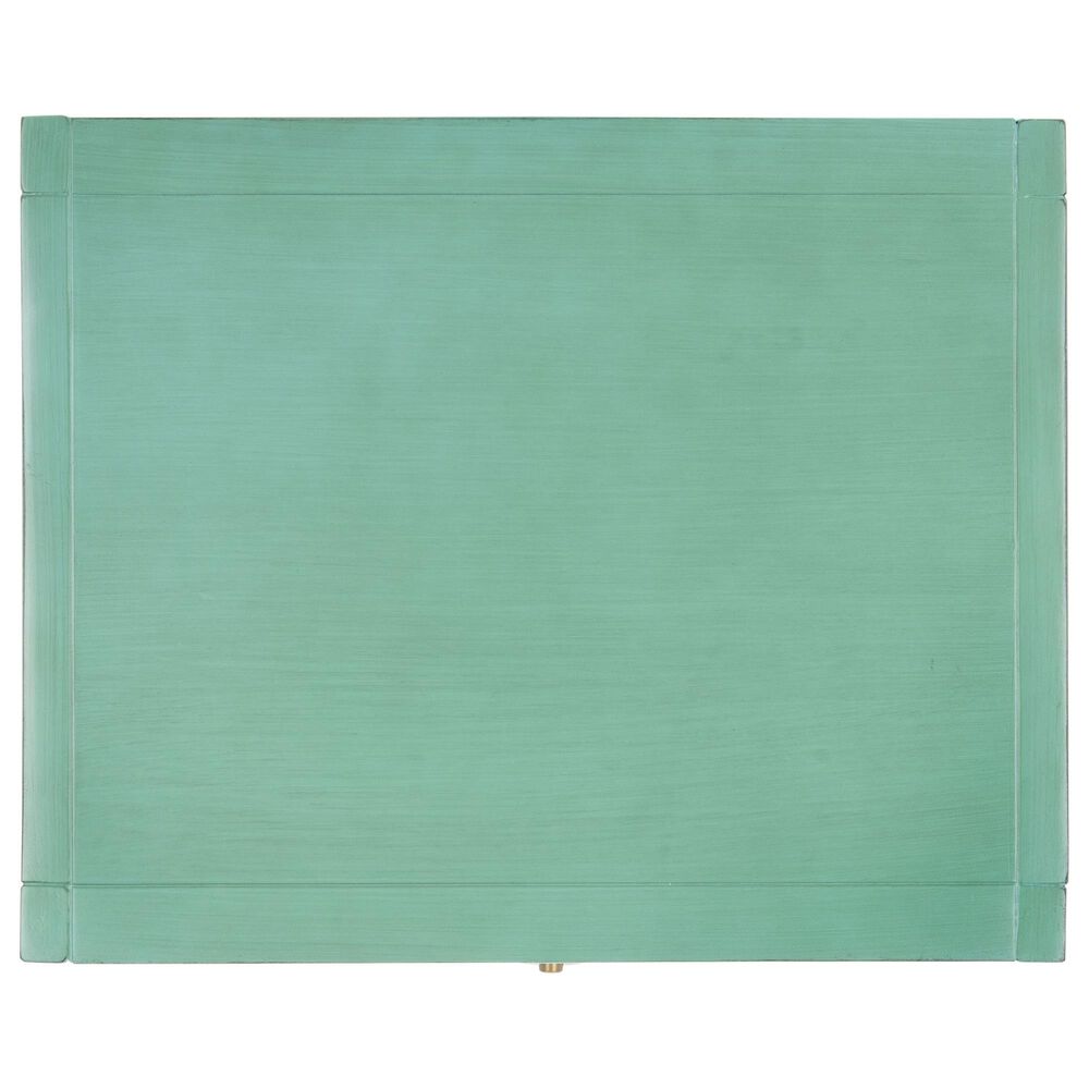Safavieh Yudi 1 Drawer Nightstand in Turquoise, , large