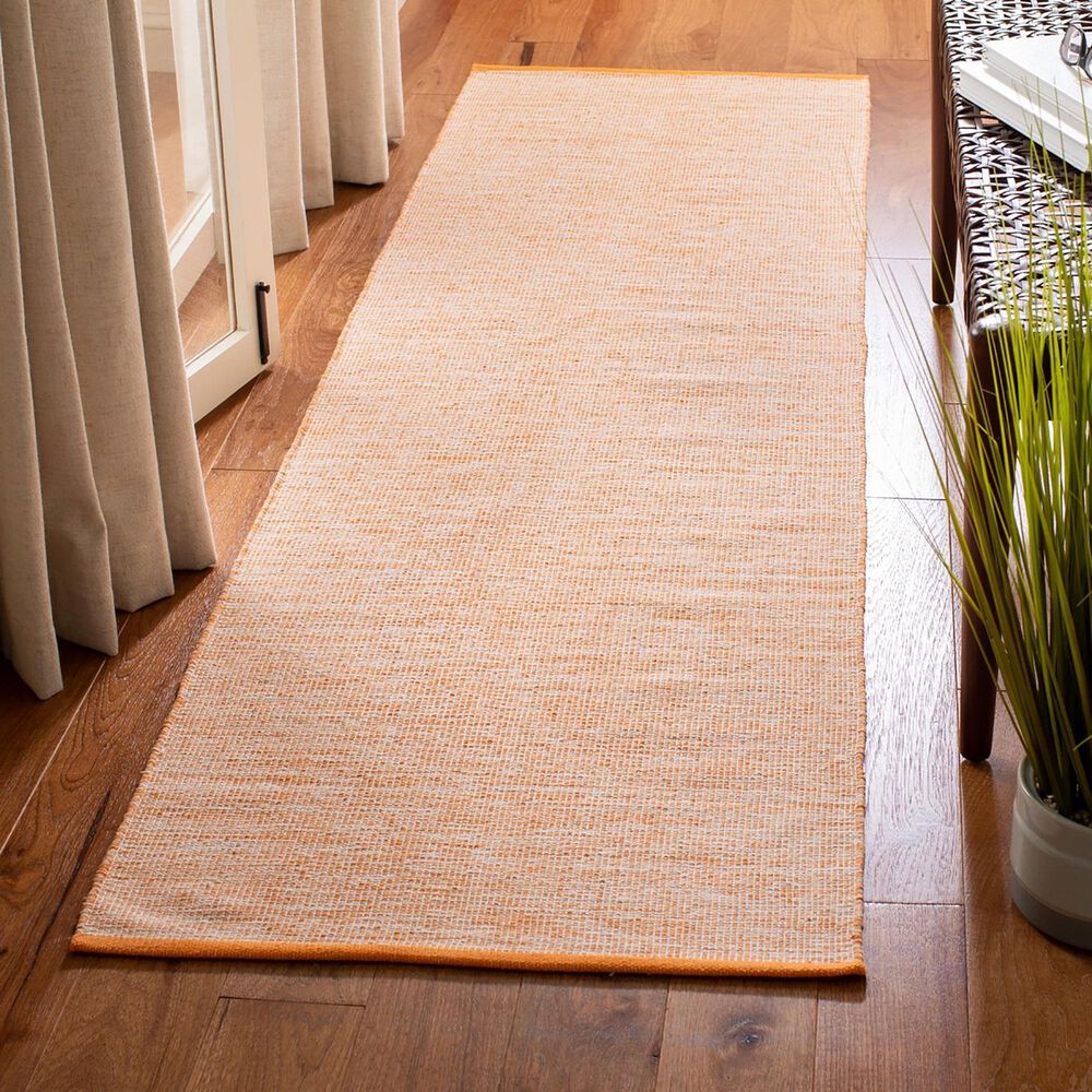 Safavieh Montauk 2&#39;3&quot; x 8&#39; Orange Runner, , large