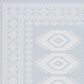 Safavieh Martha Stewart Cyprus 2"2" x 9" Aqua and Blue Ivory Runner, , large