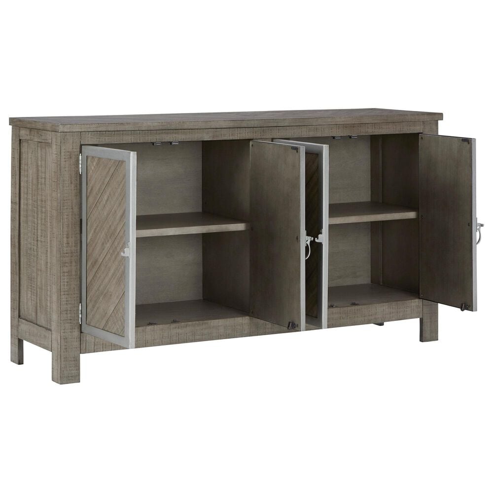 Ashley Krystanza Server in Weathered gray, , large