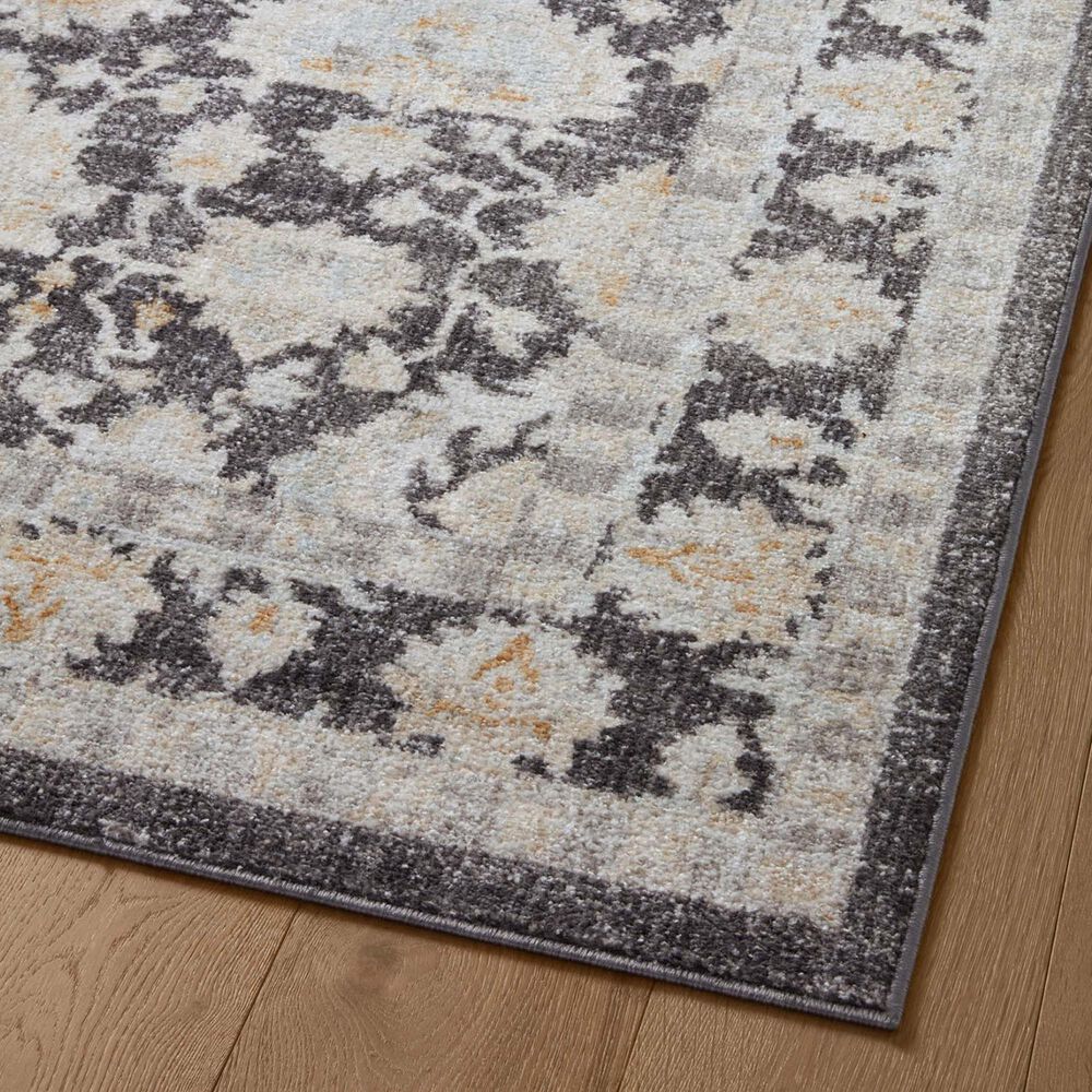 Loloi II Monroe 3&#39;9&quot; x 5&#39;9&quot; Charcoal and Natural Area Rug, , large