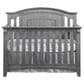 Oxford Baby Willowbrook 4-In-1 Convertible Crib in Graphite Gray, , large
