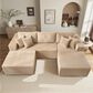 HOMLUX 108" Required Modular Sofa Set in Beige, , large