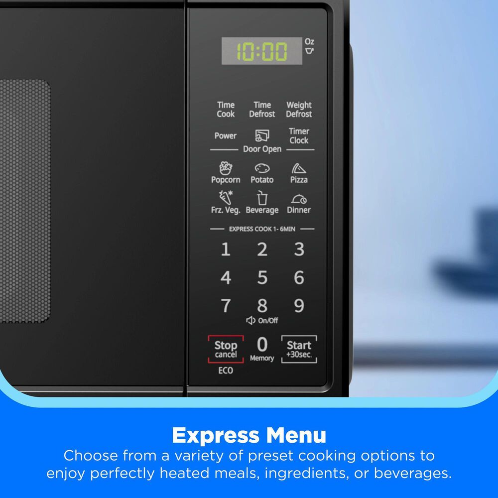 Midea 0.7 Cu. Ft. Countertop Microwave Oven in Black, , large