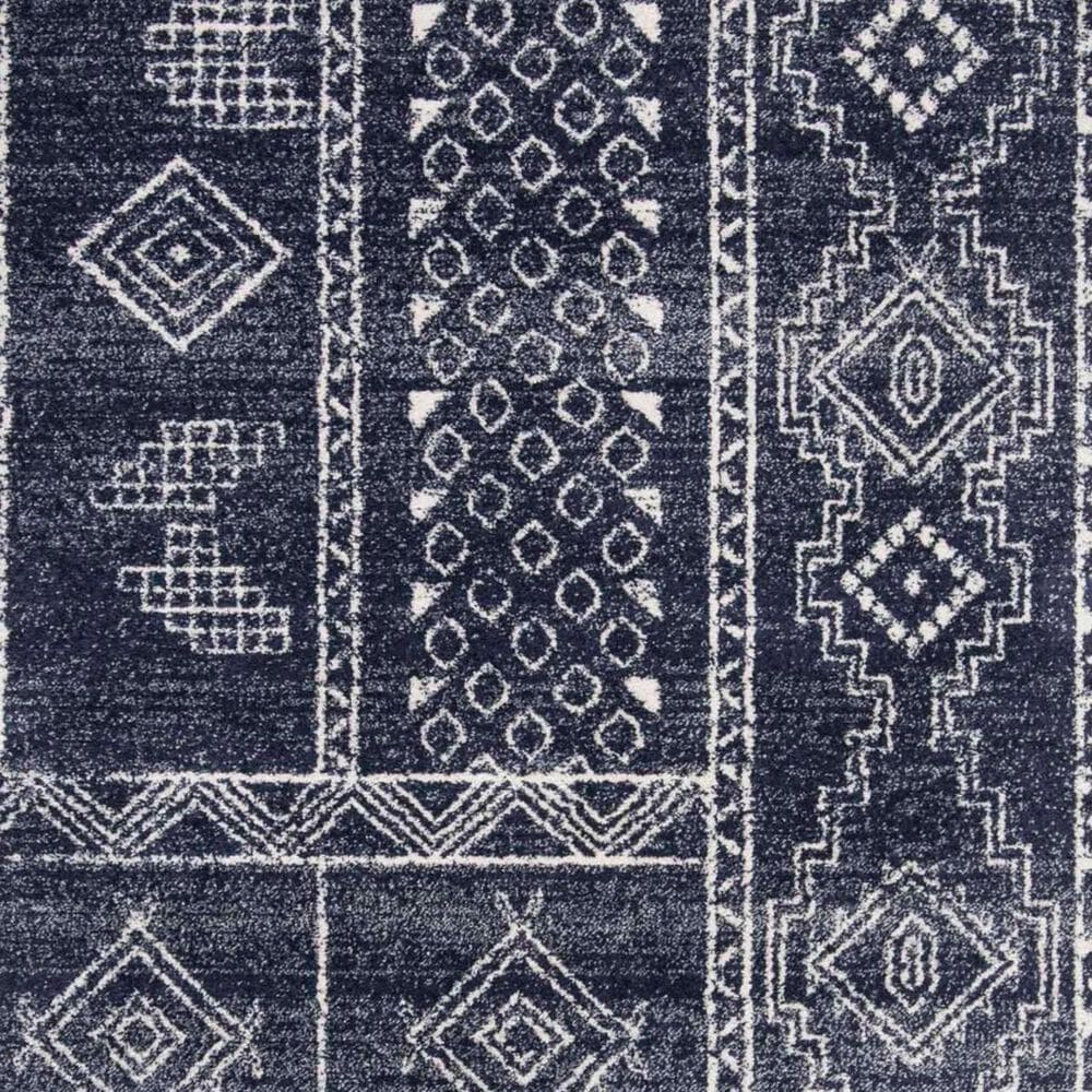 Safavieh Adirondack ADR206N 3&#39; x 5&#39; Navy and Silver Area Rug, , large