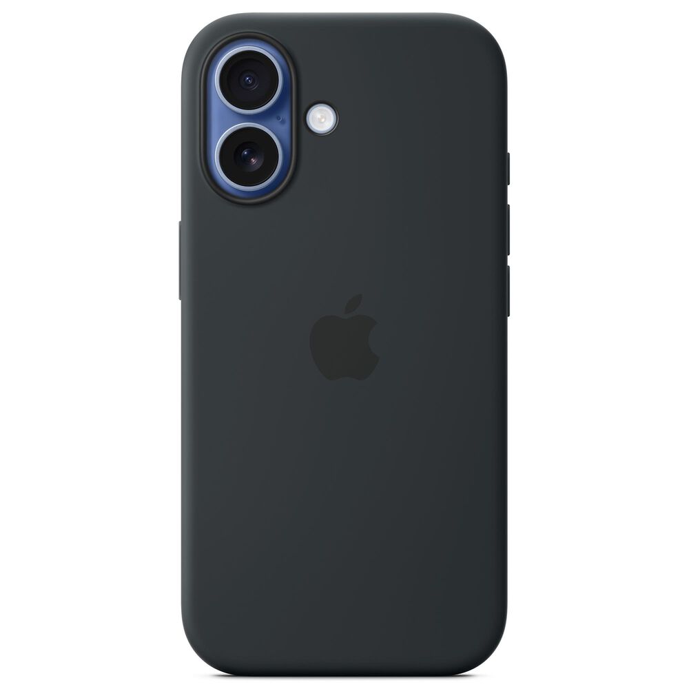 Apple Silicone Case with MagSafe for iPhone 17 in Black, , large