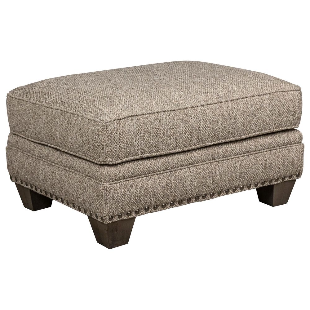 Smith Brothers Ottoman in Brown, , large